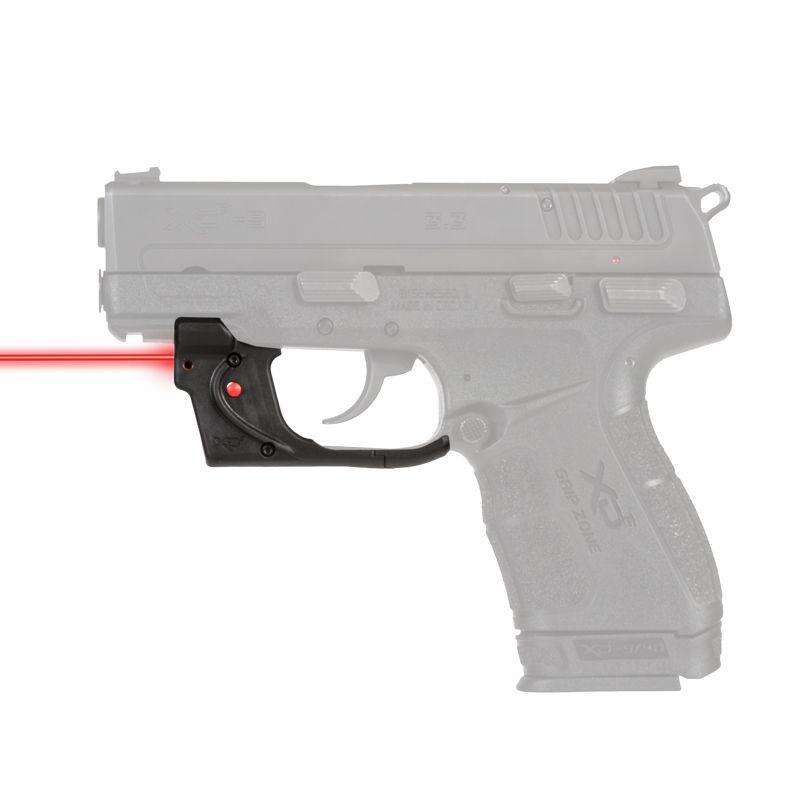 Sights Lasers Viridian Green Laser Ready Series Viridian Essential Red Laser Sight for Springfield XDe Non-ECR Retail Box